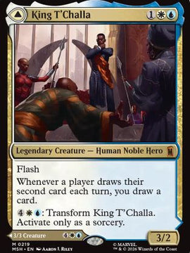 King T'Challa (MSH-219) - Marvel Super Heroes Foil