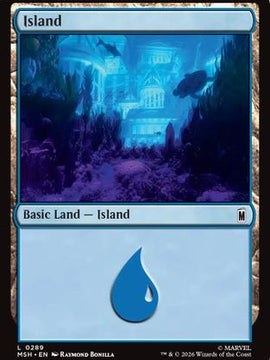 Island (0289) (MSH-289) - Marvel Super Heroes