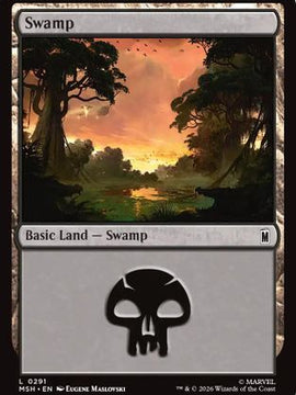 Swamp (0291) (MSH-291) - Marvel Super Heroes