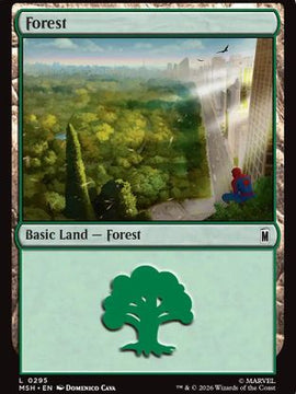 Forest (0295) (MSH-295) - Marvel Super Heroes