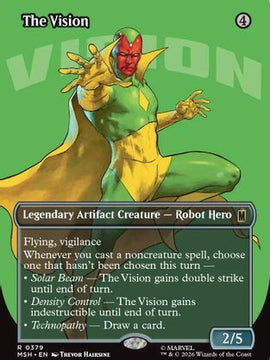 The Vision (Borderless) (MSH-379) - Marvel Super Heroes