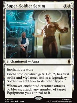 Super-Soldier Serum (MSH-038) - Marvel Super Heroes Foil