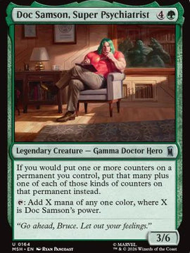 Doc Samson, Super Psychiatrist (MSH-164) - Marvel Super Heroes