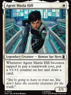 Agent Maria Hill (MSH-002) - Marvel Super Heroes
