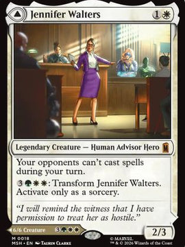 Jennifer Walters (MSH-018) - Marvel Super Heroes
