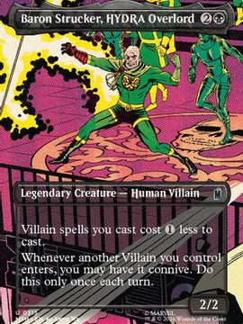Baron Strucker, HYDRA Overlord (Borderless) (MSH-315) - Marvel Super Heroes