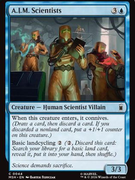A.I.M. Scientists (MSH-044) - Marvel Super Heroes