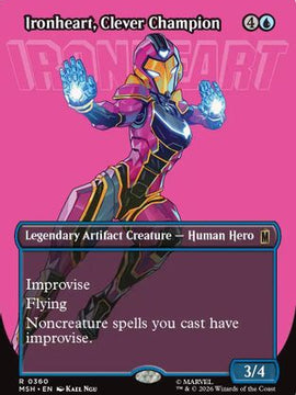 Ironheart, Clever Champion (Borderless) (MSH-360) - Marvel Super Heroes