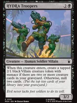 HYDRA Troopers (MSH-101) - Marvel Super Heroes