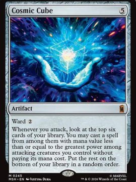 Cosmic Cube (MSH-245) - Marvel Super Heroes Foil