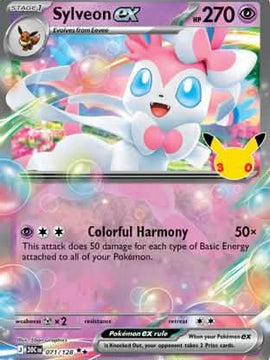 Sylveon ex - 071/128 71 - ME 30th Celebration Holofoil