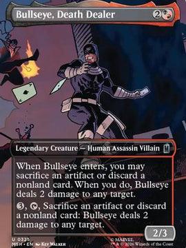 Bullseye, Death Dealer (Borderless) (MSH-325) - Marvel Super Heroes