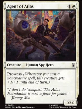 Agent of Atlas (MSH-003) - Marvel Super Heroes