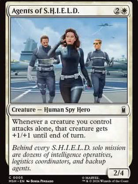 Agents of S.H.I.E.L.D. (MSH-005) - Marvel Super Heroes