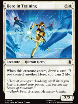 Hero in Training (MSH-016) - Marvel Super Heroes