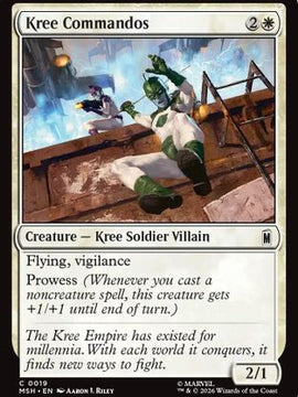 Kree Commandos (MSH-019) - Marvel Super Heroes
