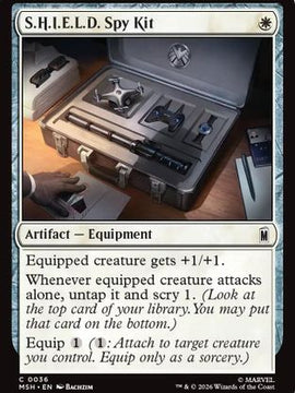 S.H.I.E.L.D. Spy Kit (MSH-036) - Marvel Super Heroes