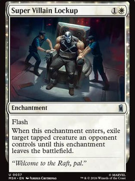Super Villain Lockup (MSH-037) - Marvel Super Heroes