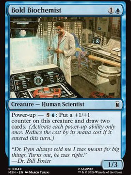 Bold Biochemist (MSH-048) - Marvel Super Heroes