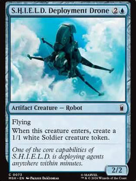 S.H.I.E.L.D. Deployment Drone (MSH-073) - Marvel Super Heroes