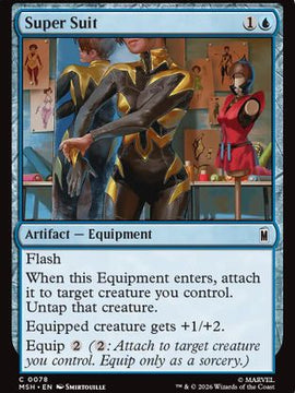 Super Suit (MSH-078) - Marvel Super Heroes