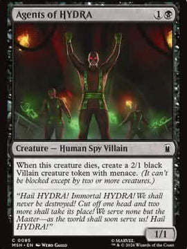 Agents of HYDRA (MSH-085) - Marvel Super Heroes