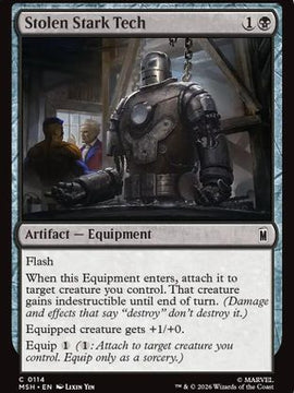Stolen Stark Tech (MSH-114) - Marvel Super Heroes