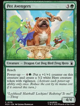 Pet Avengers (MSH-178) - Marvel Super Heroes