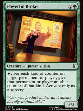Powerful Broker (MSH-179) - Marvel Super Heroes