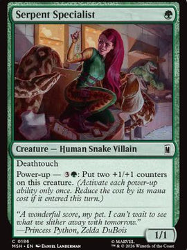 Serpent Specialist (MSH-186) - Marvel Super Heroes