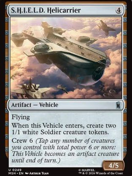 S.H.I.E.L.D. Helicarrier (MSH-249) - Marvel Super Heroes