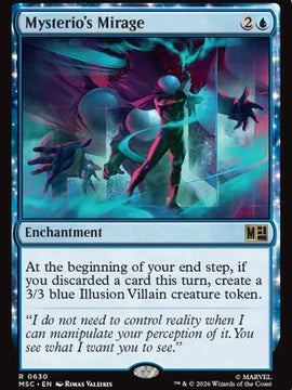 Mysterio's Mirage (MSC-630) - Commander: Marvel Super Heroes Foil