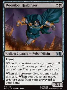 Doombot Harbinger (MSC-655) - Commander: Marvel Super Heroes Foil