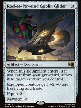 Rocket-Powered Goblin Glider (MSC-825) - Commander: Marvel Super Heroes Foil
