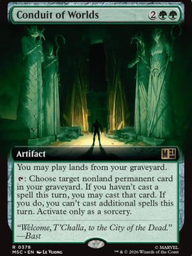 Conduit of Worlds (Extended Art) (MSC-378) - Commander: Marvel Super Heroes