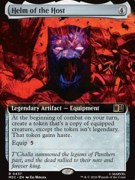 Helm of the Host (Extended Art) (MSC-437) - Commander: Marvel Super Heroes