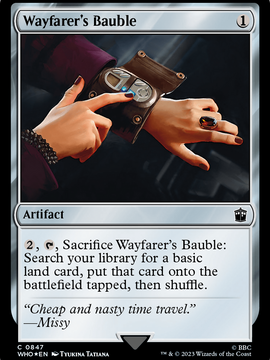 Wayfarer's Bauble (WHO-847) - Doctor Who Foil