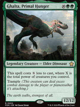 Ghalta, Primal Hunger (FDN-222) - Foundations