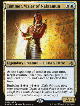 Temmet, Vizier of Naktamun (AKH-207) - Amonkhet