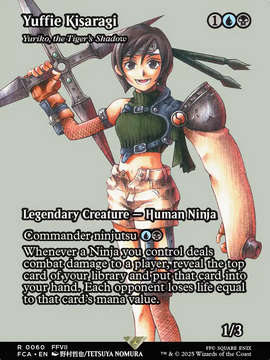 Yuriko, the Tiger's Shadow (FCA-060) - FINAL FANTASY: Through the Ages / Yuffie Kisaragi (Borderless)