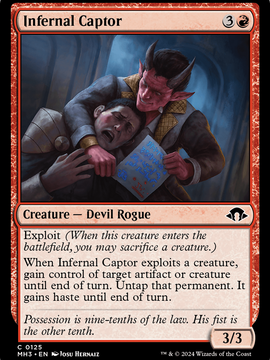 Infernal Captor (MH3-125) - Modern Horizons 3