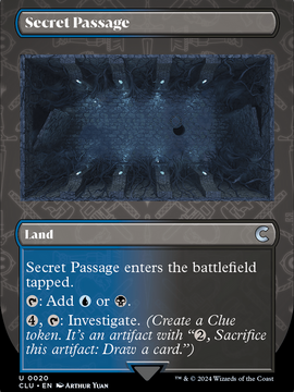 Secret Passage (CLU-020) - Ravnica: Clue Edition (Borderless)
