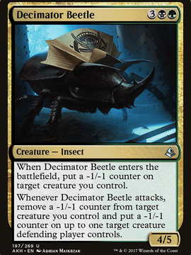 Decimator Beetle (AKH-197) - Amonkhet