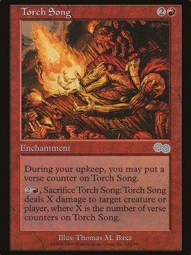 Torch Song (USG-222) - Urza's Saga