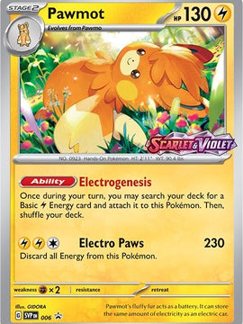 Pawmot (006) [Scarlet & Violet: Black Star Promos]