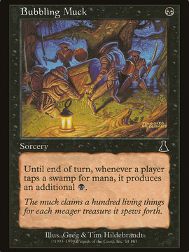 Bubbling Muck (UDS-054) - Urza's Destiny
