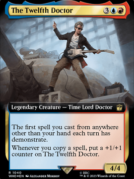 The Twelfth Doctor (WHO-1040) - Doctor Who: (Extended Art) Foil