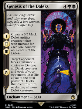 Genesis of the Daleks (WHO-069) - Doctor Who