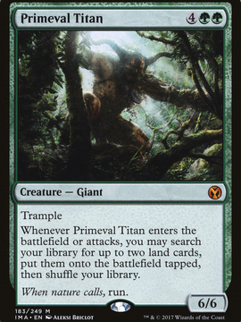Primeval Titan (IMA-183) - Iconic Masters