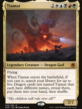 Tiamat (AFR-235) - Adventures in the Forgotten Realms
